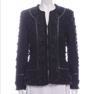 SOLD!! Escada Embroidered Wool Evening Jacket, US 6